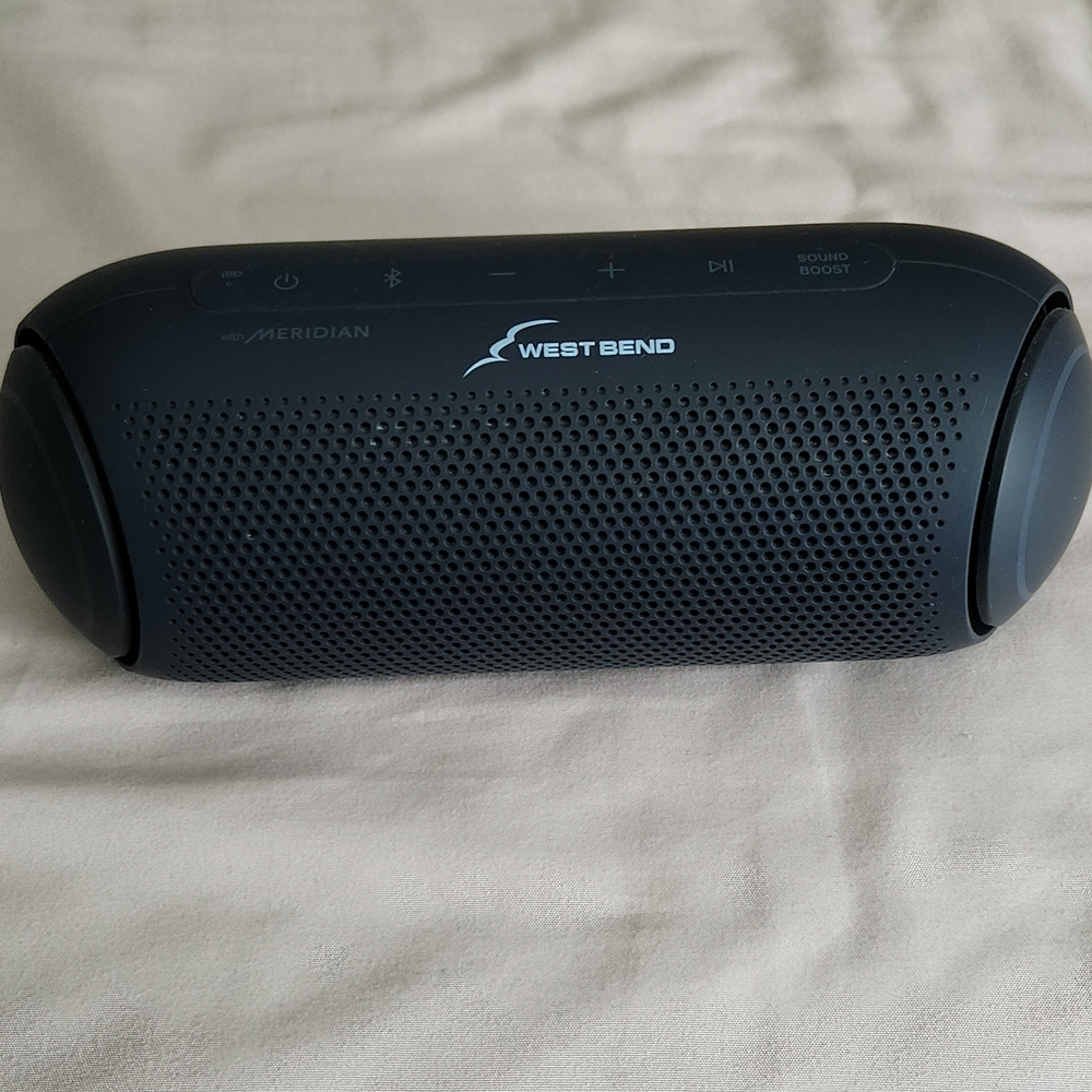 LG Black Portable Bluetooth Speaker